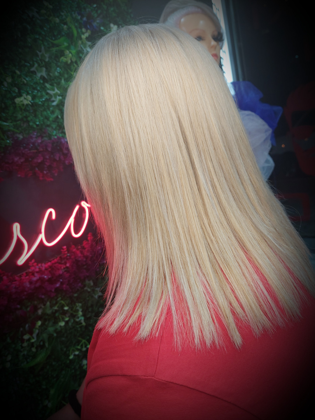 Frisco #sarajevo Blajhanje kose Blajhanje cijele dužine - duga kosa