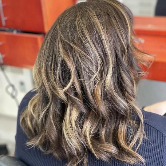 Sanja #banjaluka Pramenovi Pramenovi na foliju - kosa srednje dužine