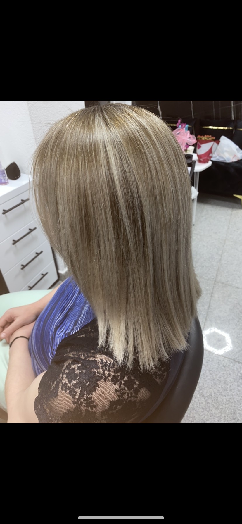 Elvira #sarajevo Pramenovi Pramenovi na foliju - kosa srednje dužine