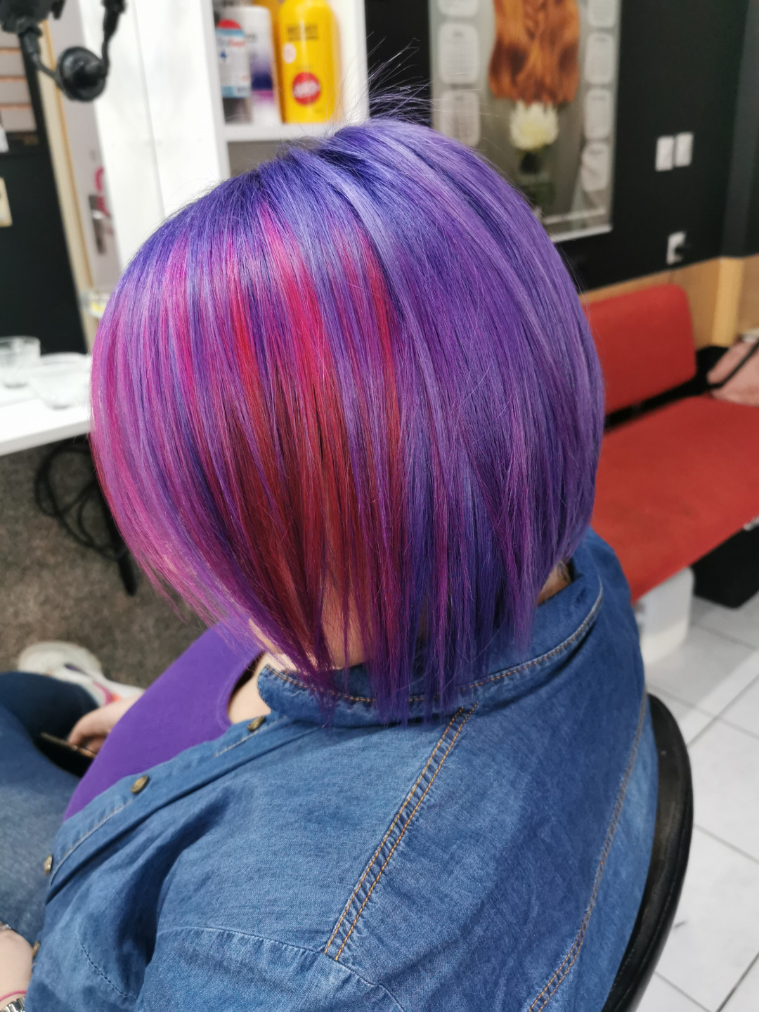 Uno by Amra Gegaj #sarajevo Farbanje kose Farbanje cijele dužine - kosa srednje dužine