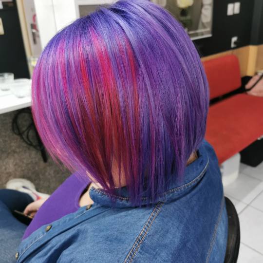 Uno by Amra Gegaj #sarajevo Farbanje kose Farbanje cijele dužine - kosa srednje dužine Da bi boja 