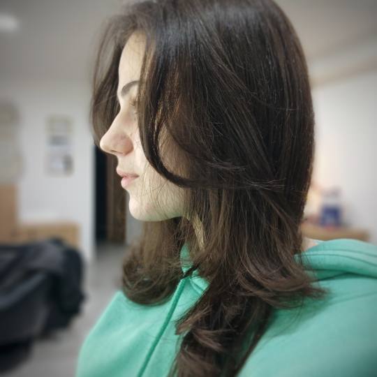 Michelle #zepce Žensko šišanje Žensko šišanje - gusta kosa