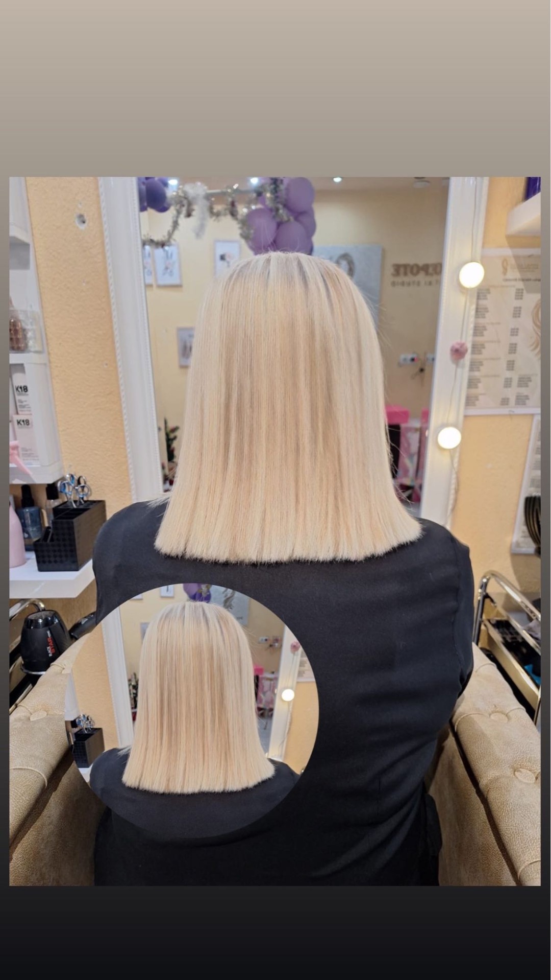 Preliv - kosa srednje dužine - Poezija ljepote, Sarajevo Farbanje kose Frizerski saloni Farbanje kose, Sarajevo, Novo Sarajevo - Novi Grad