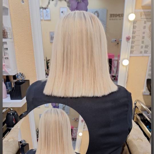 Poezija ljepote #sarajevo Farbanje kose Preliv - kosa srednje dužine