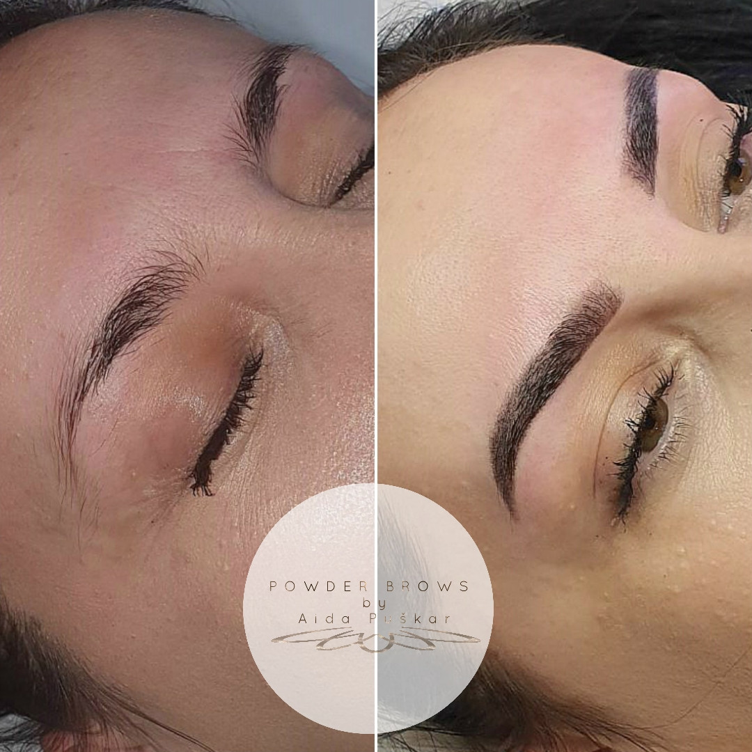 Spaology body bar #sarajevo Obrve Puder obrve + prva korekcija - permanentna šminka