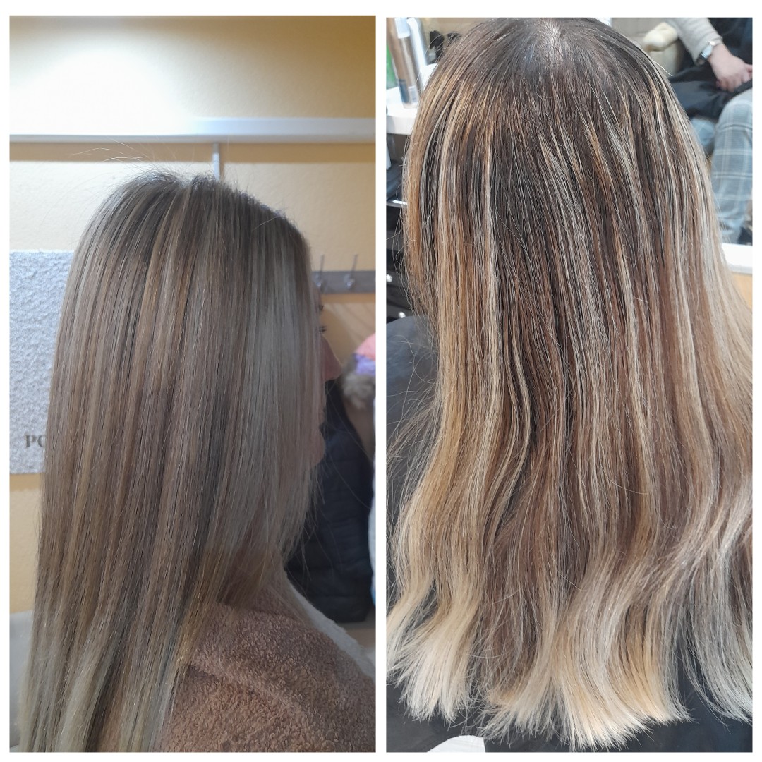 Poezija ljepote #sarajevo Ombre, sombre, balayage Balayage / ombre + šišanje + feniranje - sve dužine