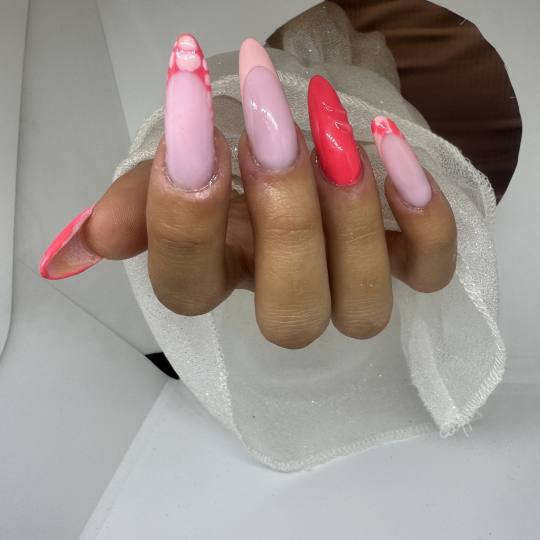 Hair studio Elena #prijedor Izlivanje noktiju Izlivanje noktiju gelom - L dužina #izlivanje noktiju