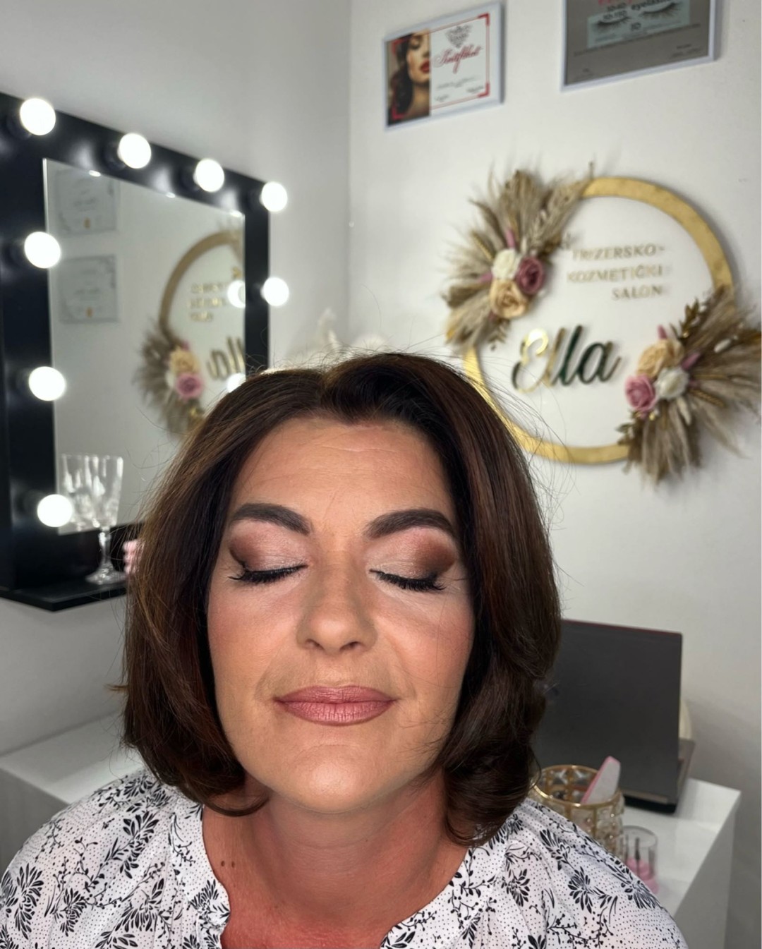 Ella #modrica Make-up / šminkanje Profesionalno šminkanje