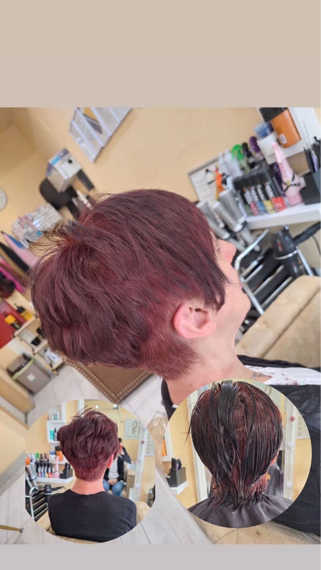 Poezija ljepote #sarajevo Žensko šišanje Žensko šišanje + pranje kose + feniranje - kratka kosa