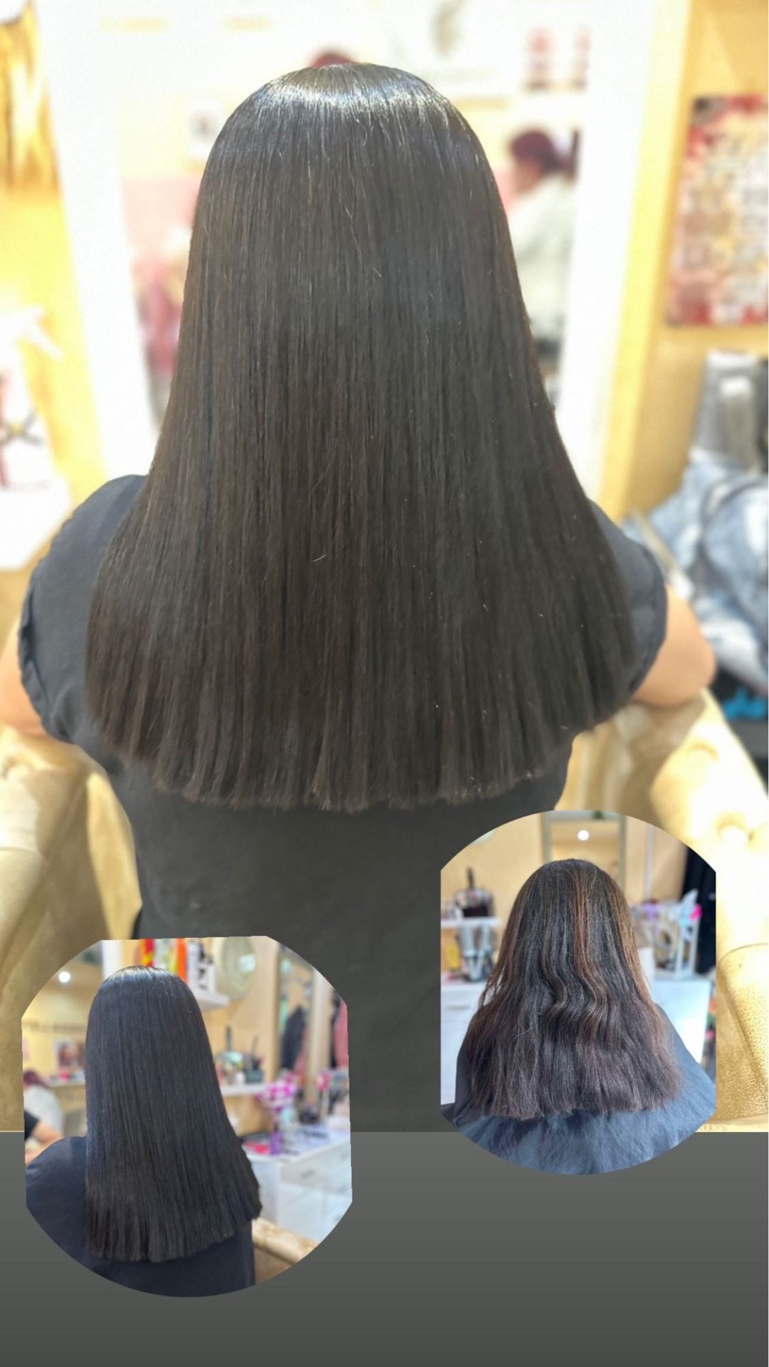 Poezija ljepote #sarajevo Farbanje kose Farbanje cijele dužine + žensko šišanje + feniranje - kosa srednje dužine