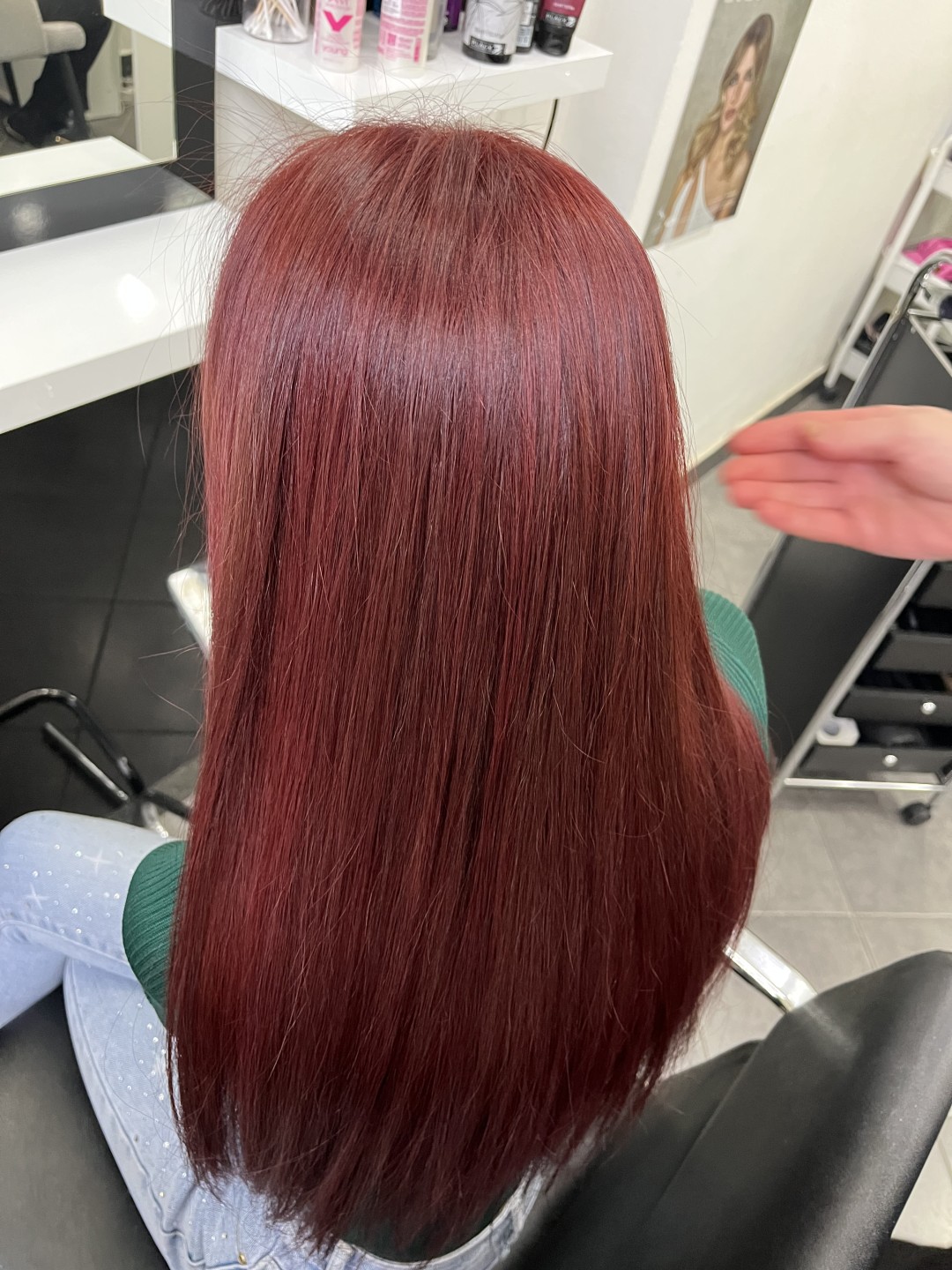 Frizersko - kozmetički salon Una #sarajevo Farbanje kose Farbanje cijele dužine - duga kosa