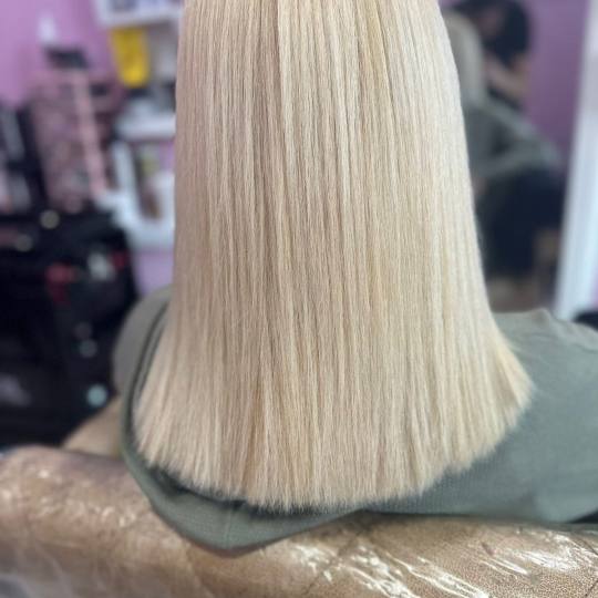 Poezija ljepote #sarajevo Farbanje kose Farbanje izrastka - kosa srednje dužine