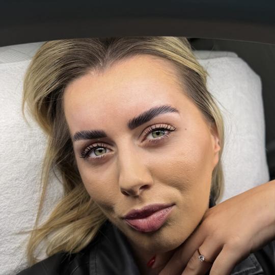 Atelier Beauty #sarajevo Obrve Brow lift / laminacija obrva + farbanje