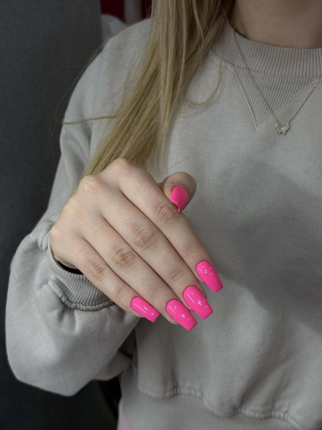 Sanja #banjaluka Izlivanje noktiju Izlivanje noktiju gelom - L dužina