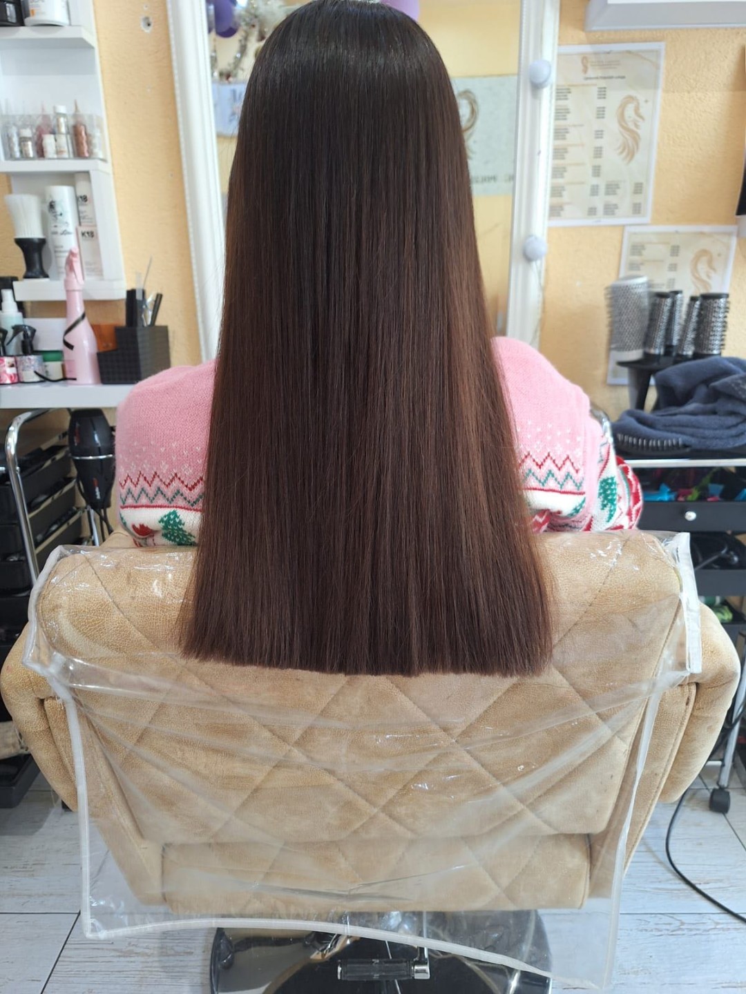 Preliv - kosa srednje dužine - Poezija ljepote, Sarajevo Farbanje kose Frizerski saloni Farbanje kose, Sarajevo, Novo Sarajevo - Novi Grad