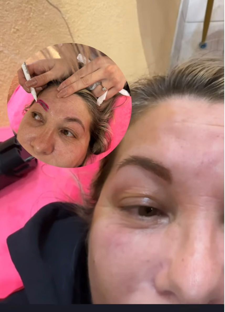 Poezija ljepote #sarajevo Trajna šminka Puder obrve