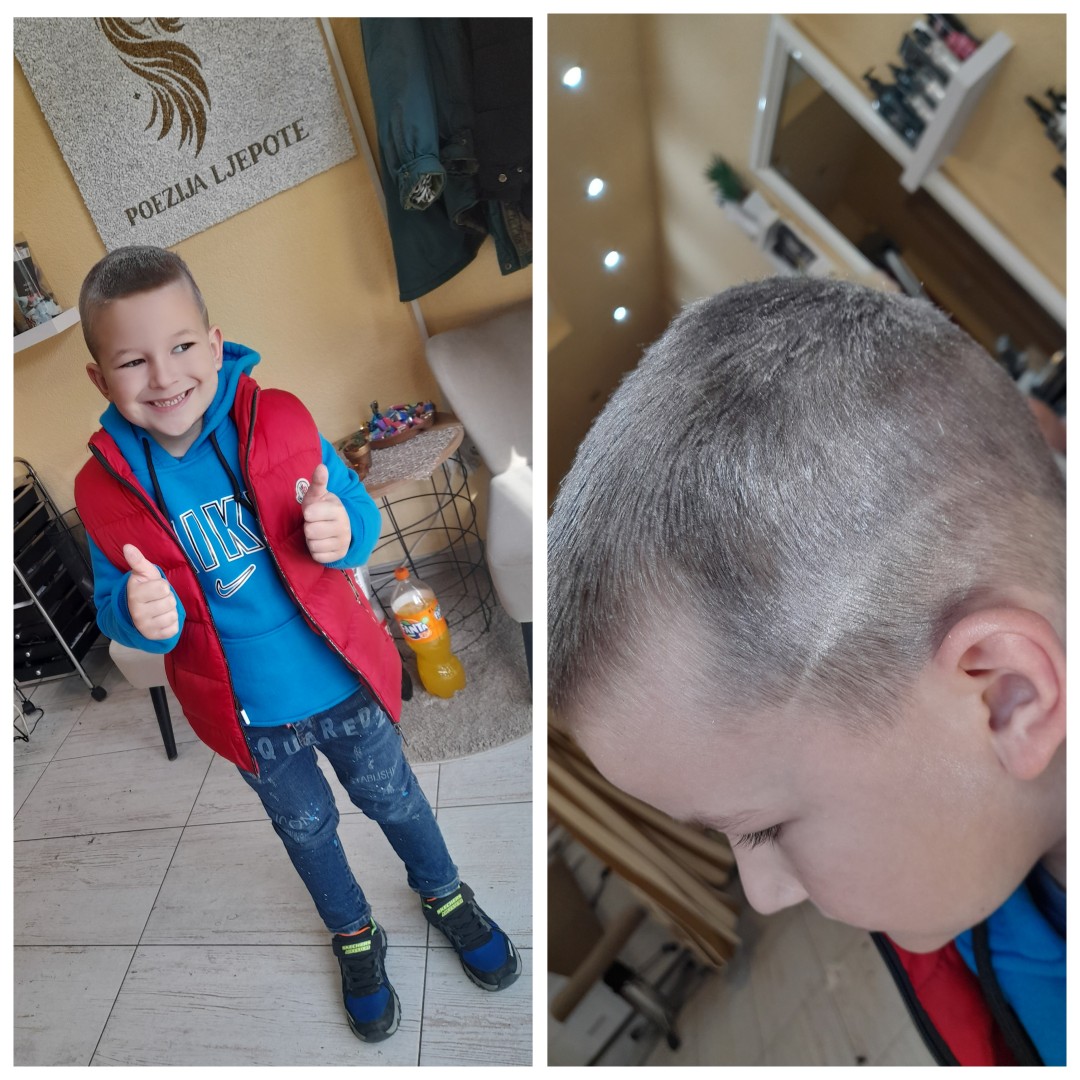 Poezija ljepote #sarajevo Dječije šišanje Dječije žensko šišanje - kratka kosa