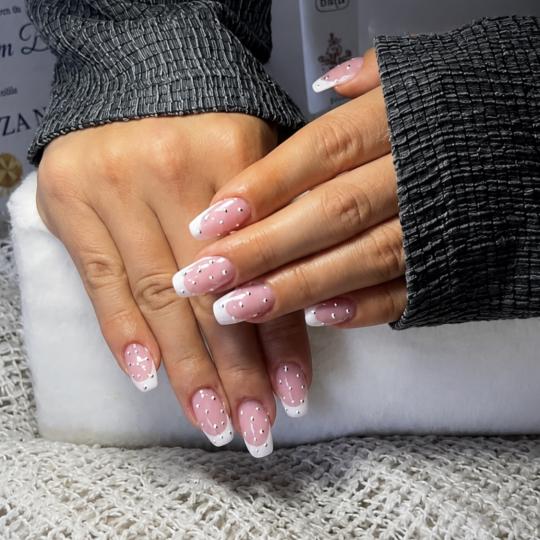 Tajne jednog beauty salona #sarajevo Nadogradnja noktiju Nadogradnja noktiju Gel x tipsa + french / 