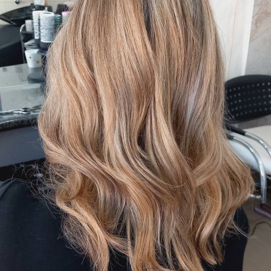 Snježana #sarajevo Pramenovi Pramenovi na foliju - kosa srednje dužine