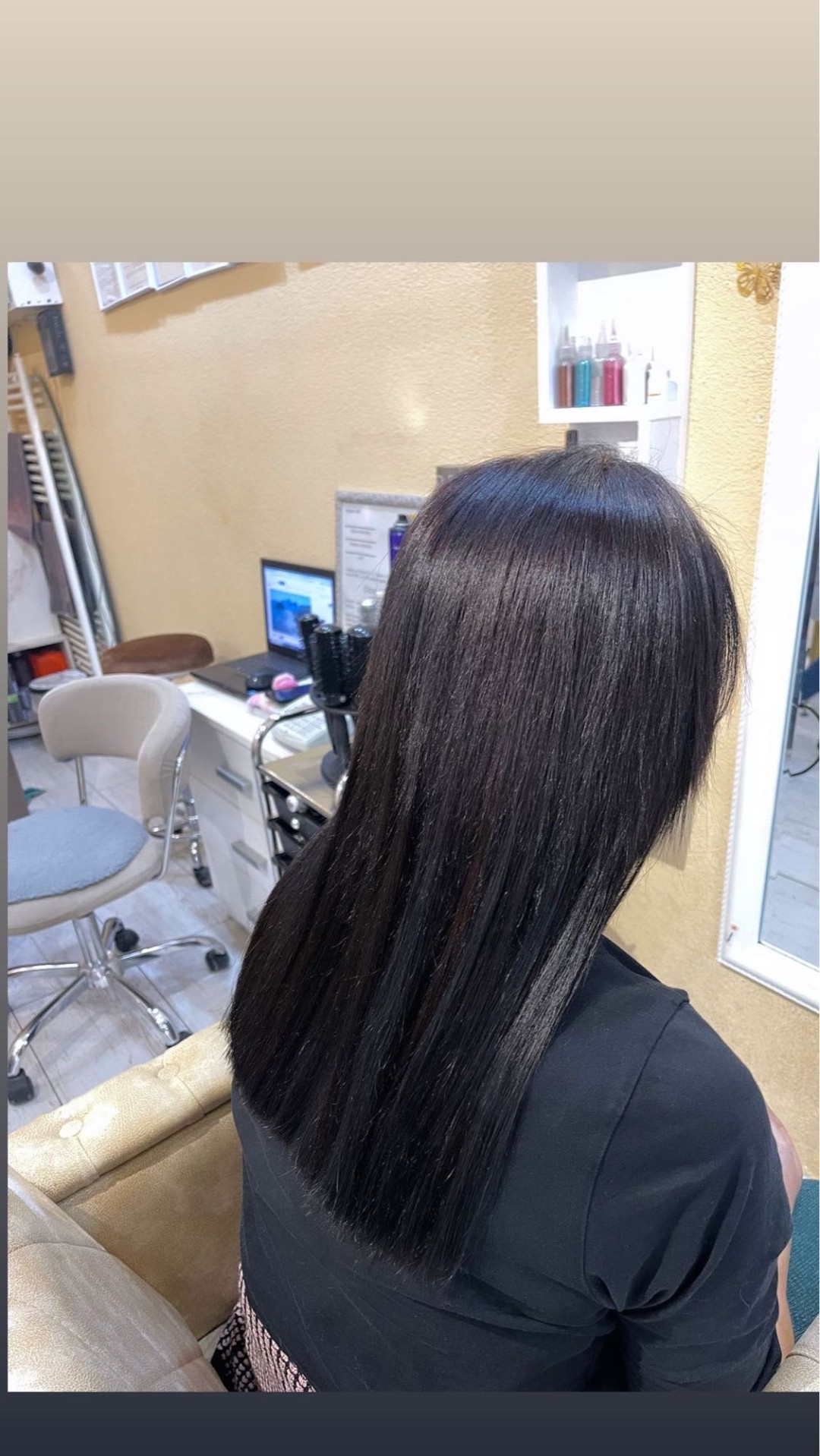 Poezija ljepote #sarajevo Nadogradnja kose Nadogradnja kose jednom bojom - po pramenu