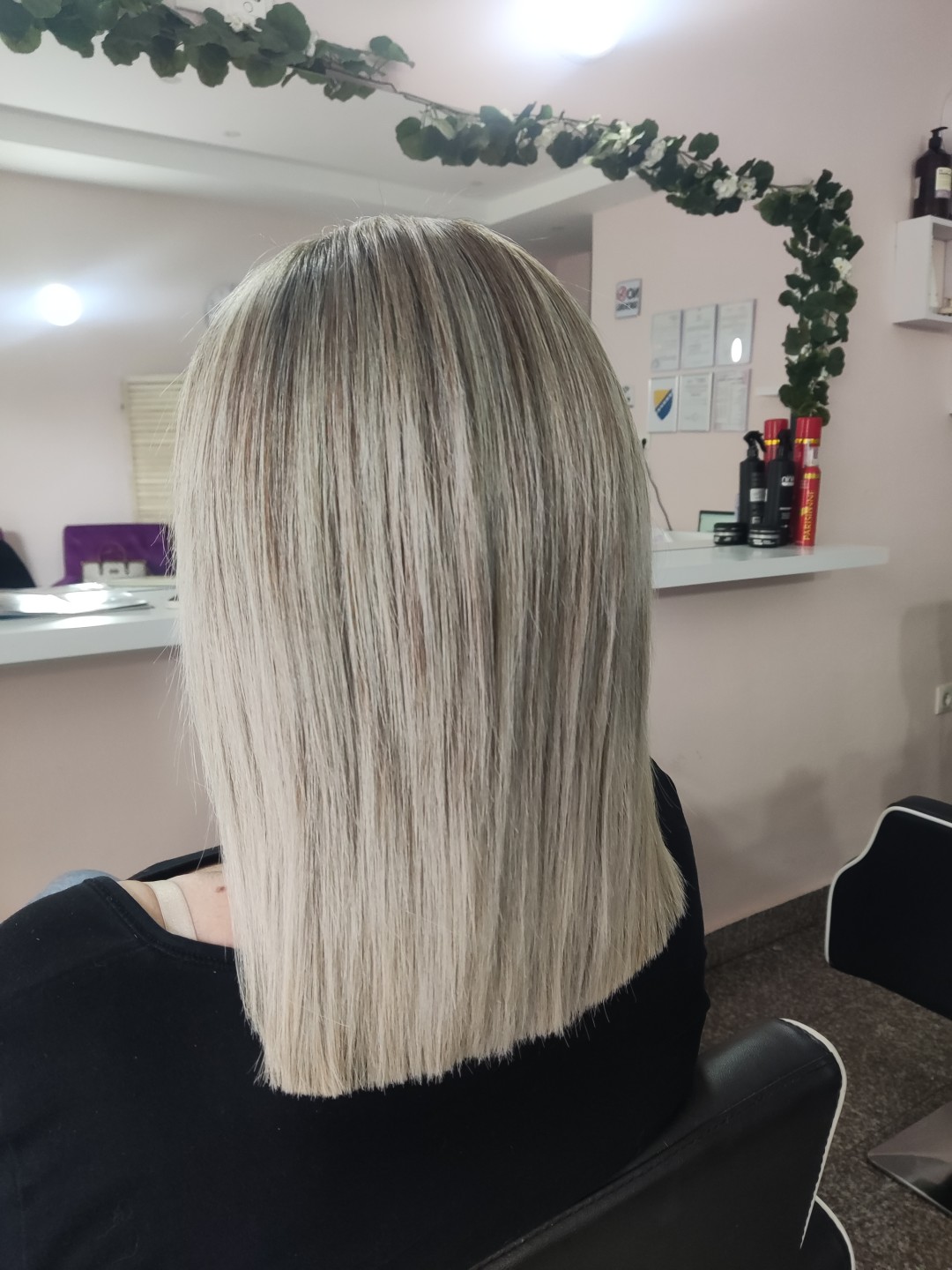 L'Amour beauty studio #sarajevo Pramenovi Pramenovi na foliju - kosa srednje dužine