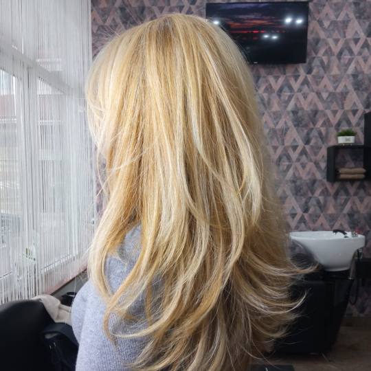 Fashion Life #sarajevo Pramenovi Pramenovi na foliju - duga kosa