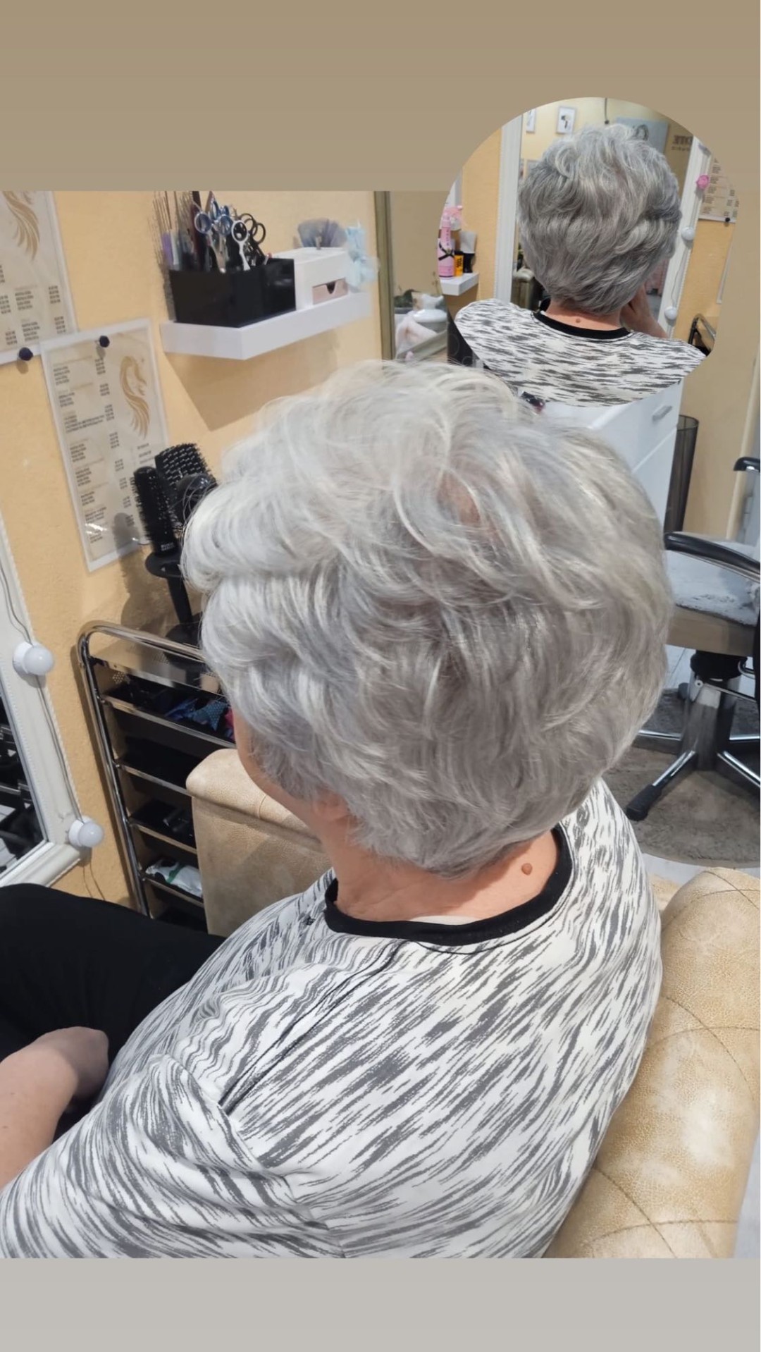 Poezija ljepote #sarajevo Žensko šišanje Žensko šišanje + pranje kose + feniranje - kratka kosa