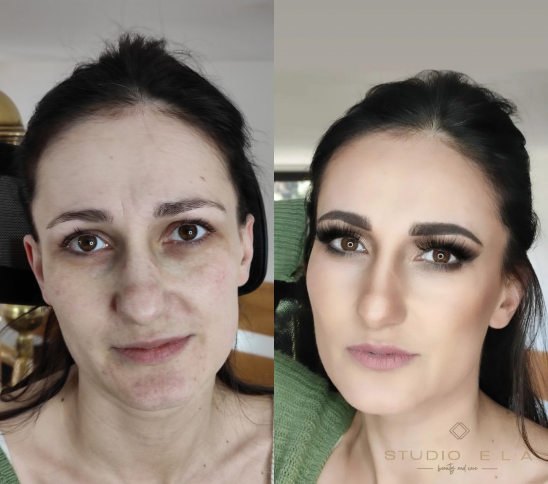 Studio Ela #sarajevo Make-up / šminkanje Profesionalno šminkanje + vještačke trepavice