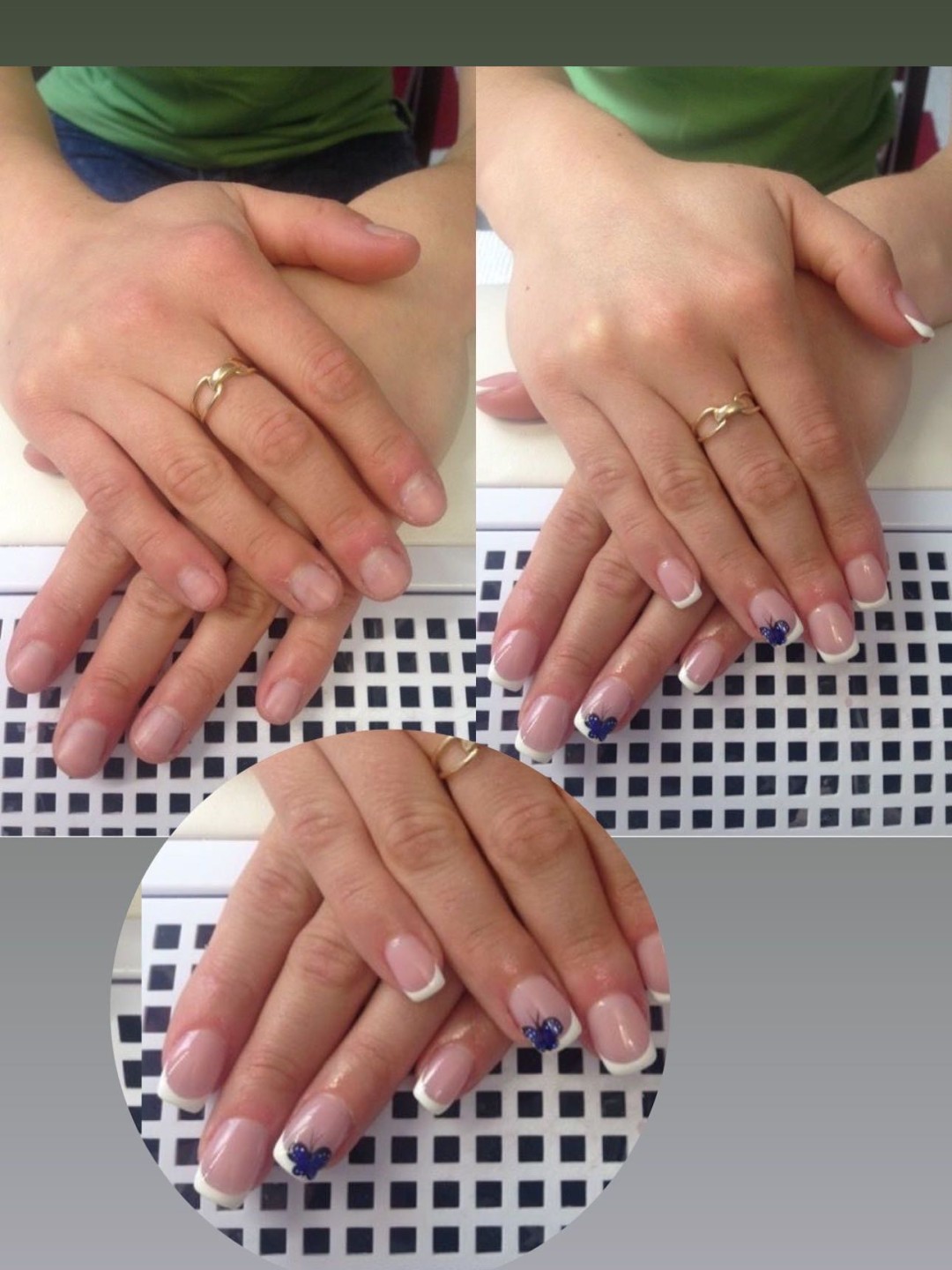 Poezija ljepote #sarajevo Nadogradnja noktiju Nadogradnja noktiju tipsama - french / ombre