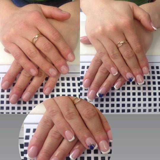 Poezija ljepote #sarajevo Nadogradnja noktiju Nadogradnja noktiju tipsama - french / ombre