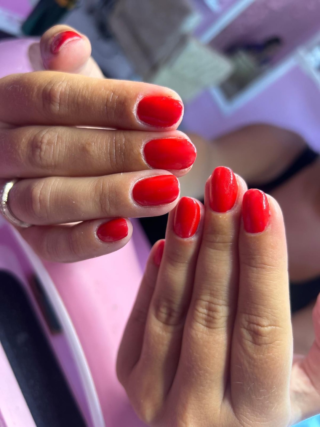 Poezija ljepote #sarajevo Ojačavanje noktiju Gel na prirodne nokte - boja