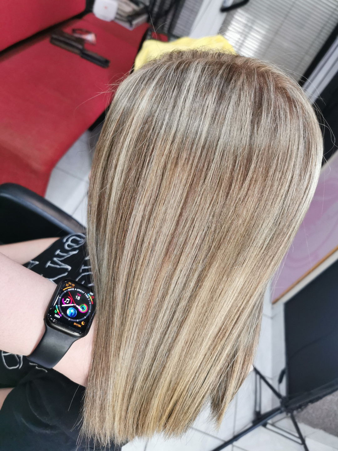 Uno by Amra Gegaj #sarajevo Pramenovi Pramenovi na foliju - kosa srednje dužine