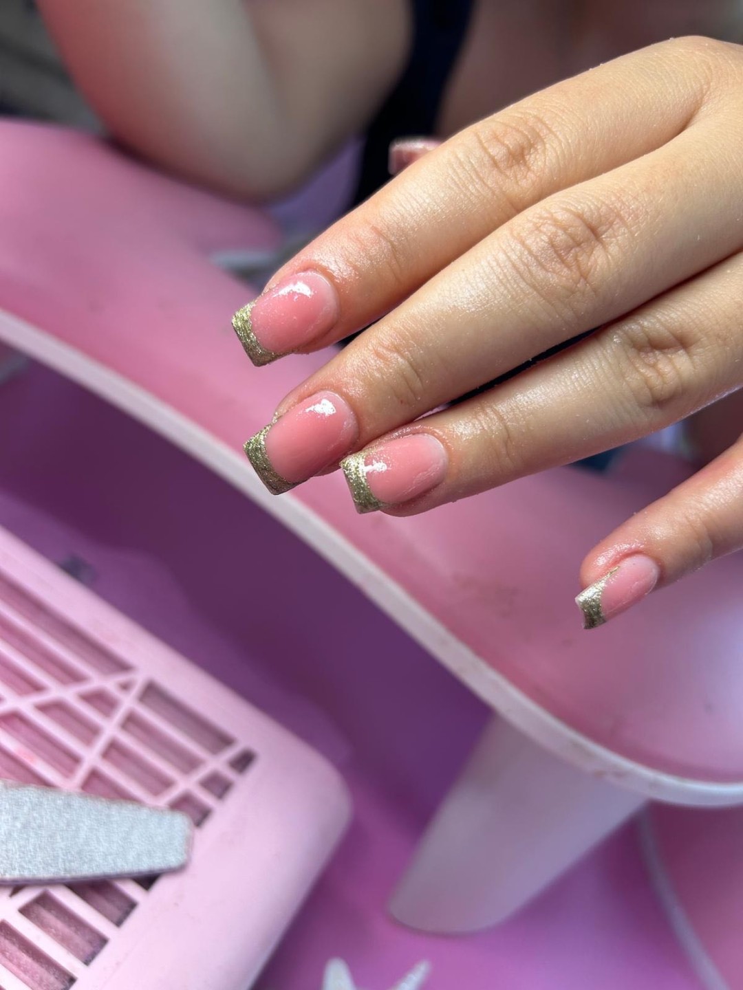 Poezija ljepote #sarajevo Nadogradnja noktiju Nadogradnja noktiju tipsama - french / ombre