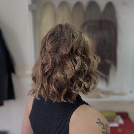 Sanja #banjaluka Pramenovi Pramenovi na foliju - kosa srednje dužine