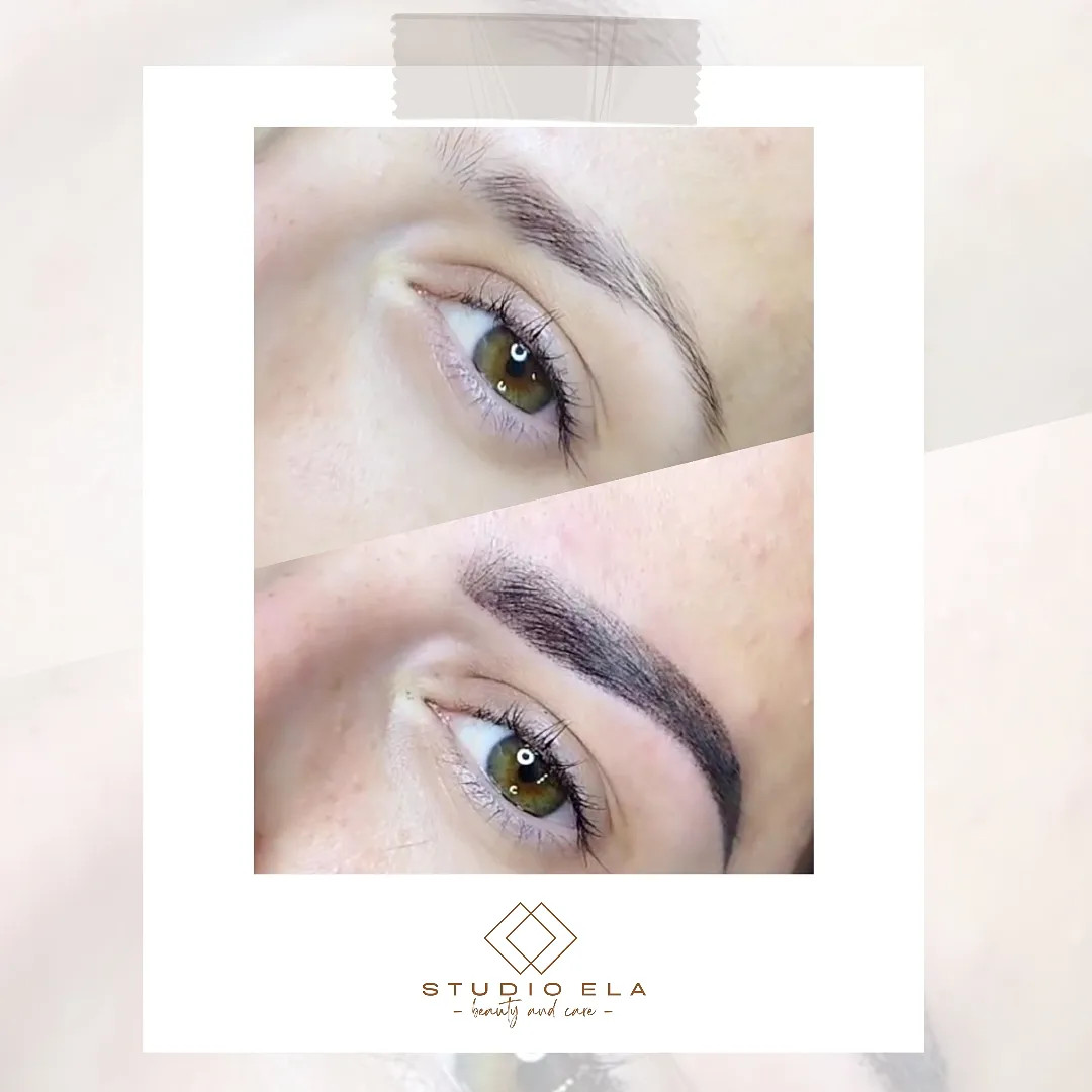 Studio Ela #sarajevo Trajna šminka Puder obrve