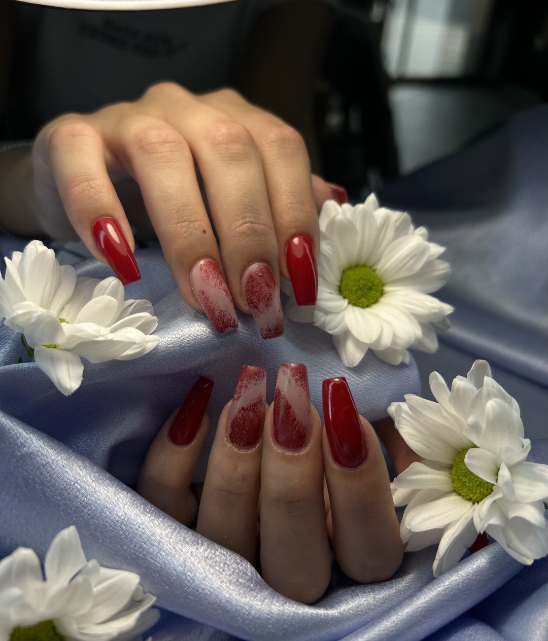 Idelle Studio #sarajevo Izlivanje noktiju Izlivanje noktiju gelom - M dužina