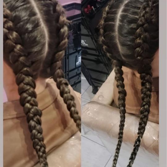 Poezija ljepote #sarajevo Pletenice, kike, punđe Pletenica - jedna Frizerski saloni