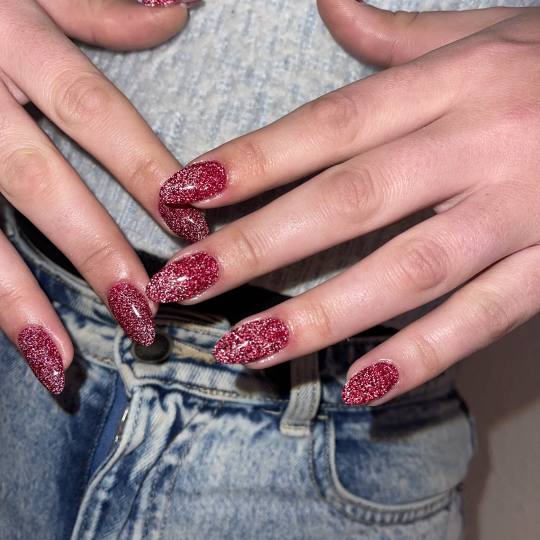 Kuća ljepote Djenna #sarajevo Izlivanje noktiju Izlivanje noktiju gelom L duzina