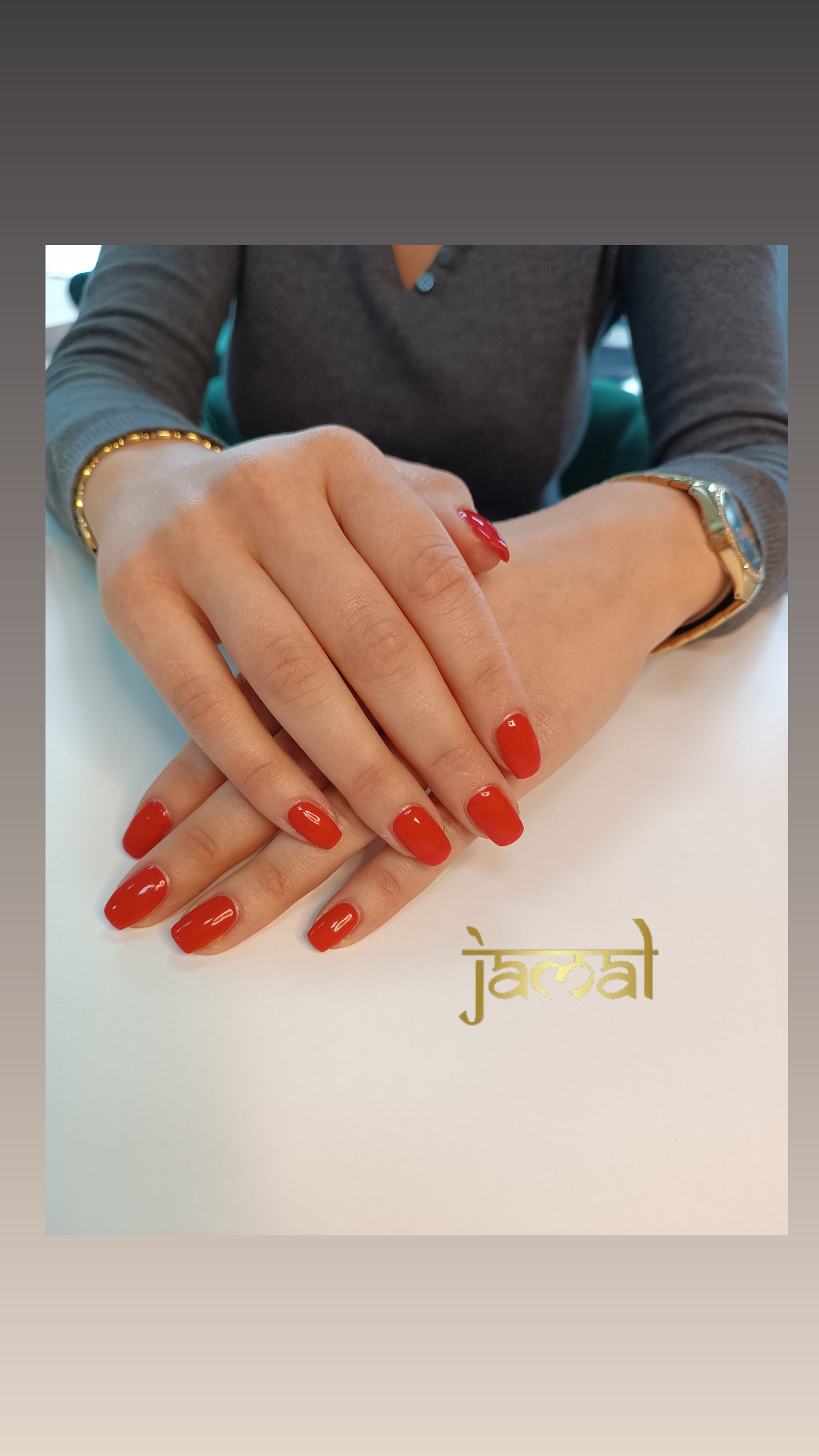 Jamal #sarajevo Ojačavanje noktiju Gel na prirodne nokte - ruke