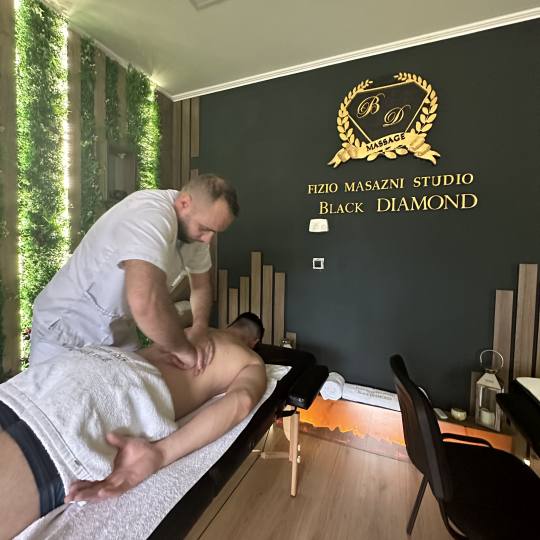 Black Diamond - Ilidža #sarajevo Klasična masaža Sportska masaža cijelog tijela Uz ugodan ambije