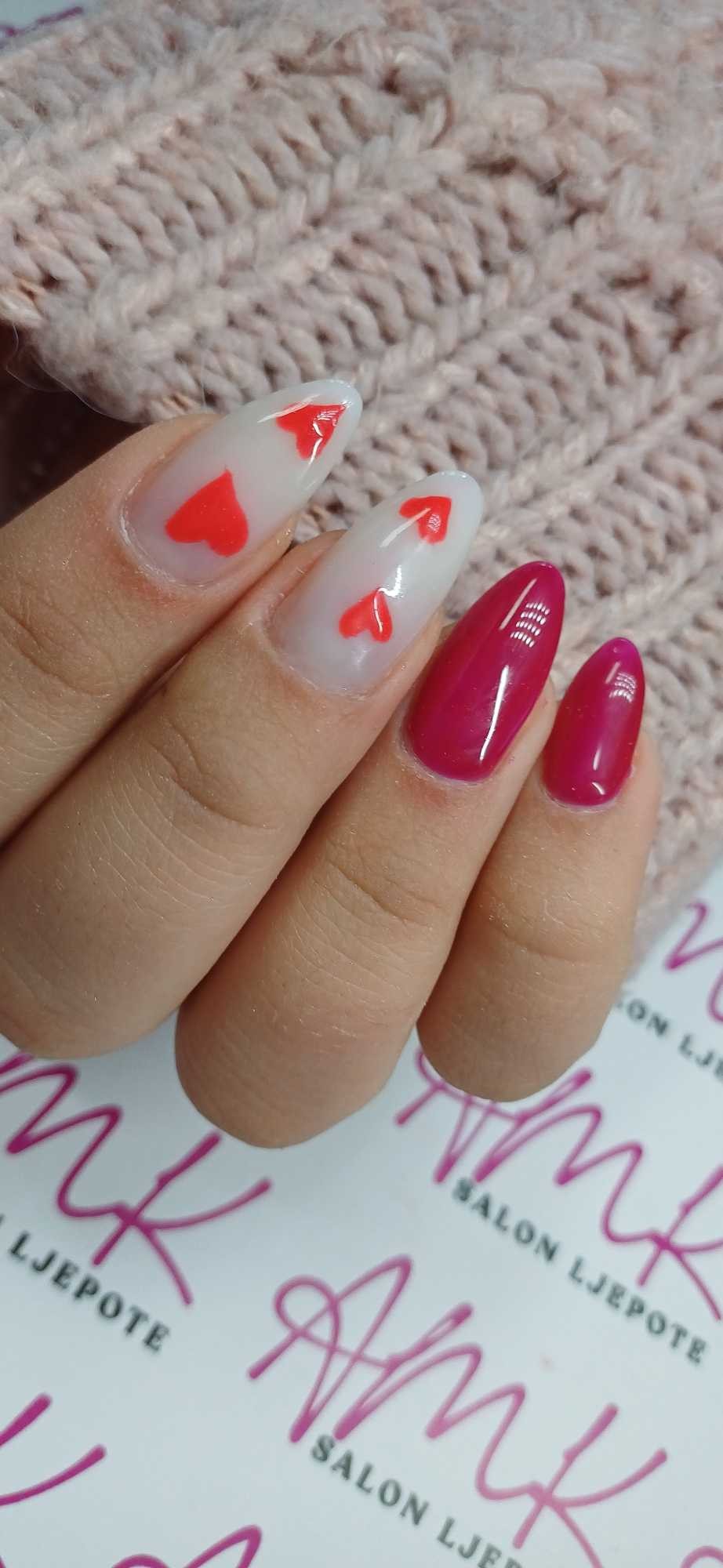 AMK #sarajevo Nadogradnja noktiju Nadogradnja noktiju tipsama