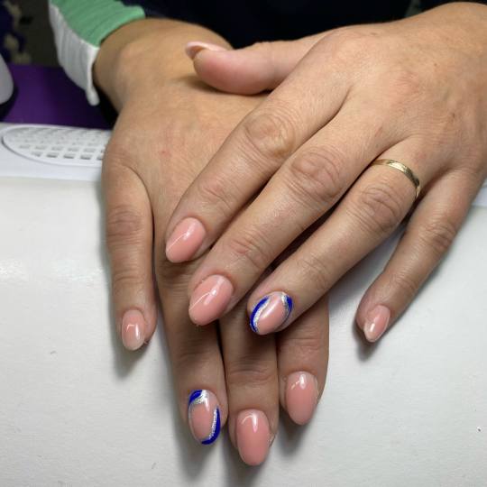 Beauty by Šmizla #sarajevo Ojačavanje noktiju Ojačavanje prirodnih noktiju gelom S dužina - seni