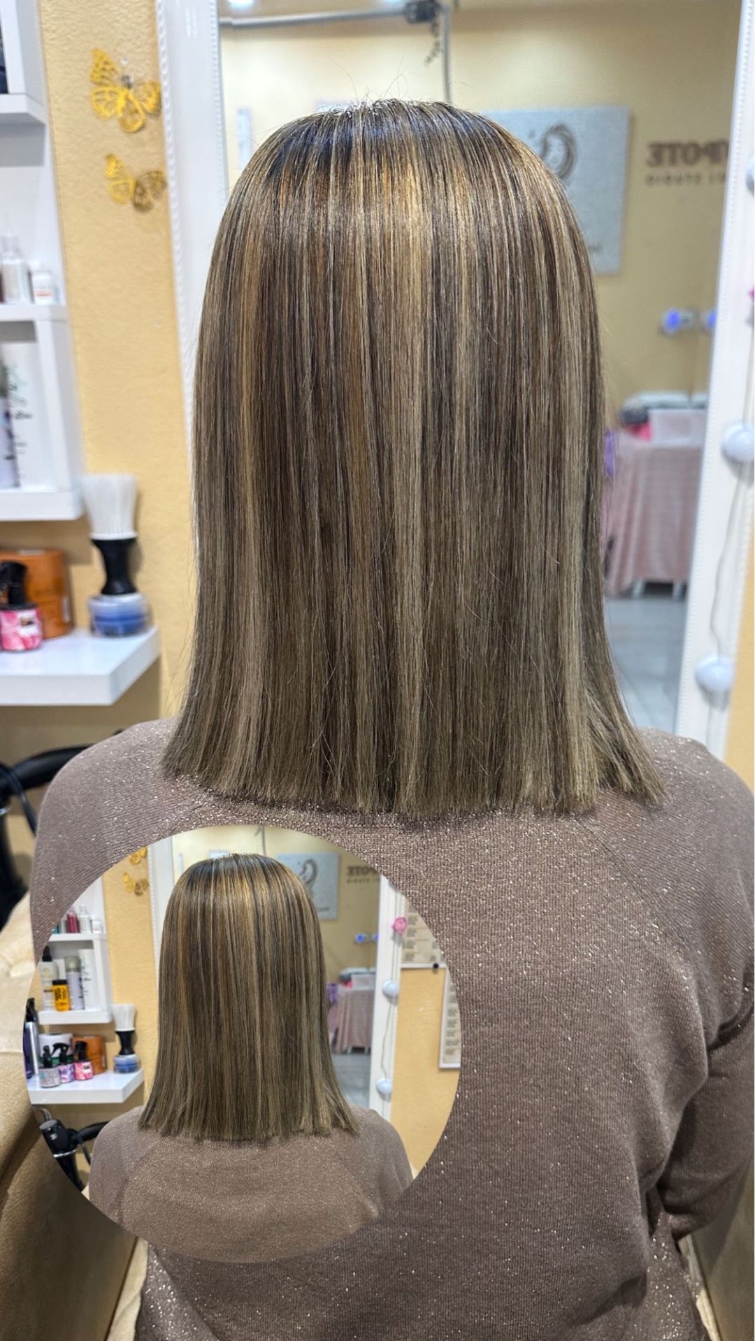 Poezija ljepote #sarajevo Pramenovi Pramenovi na foliju - kosa srednje dužine