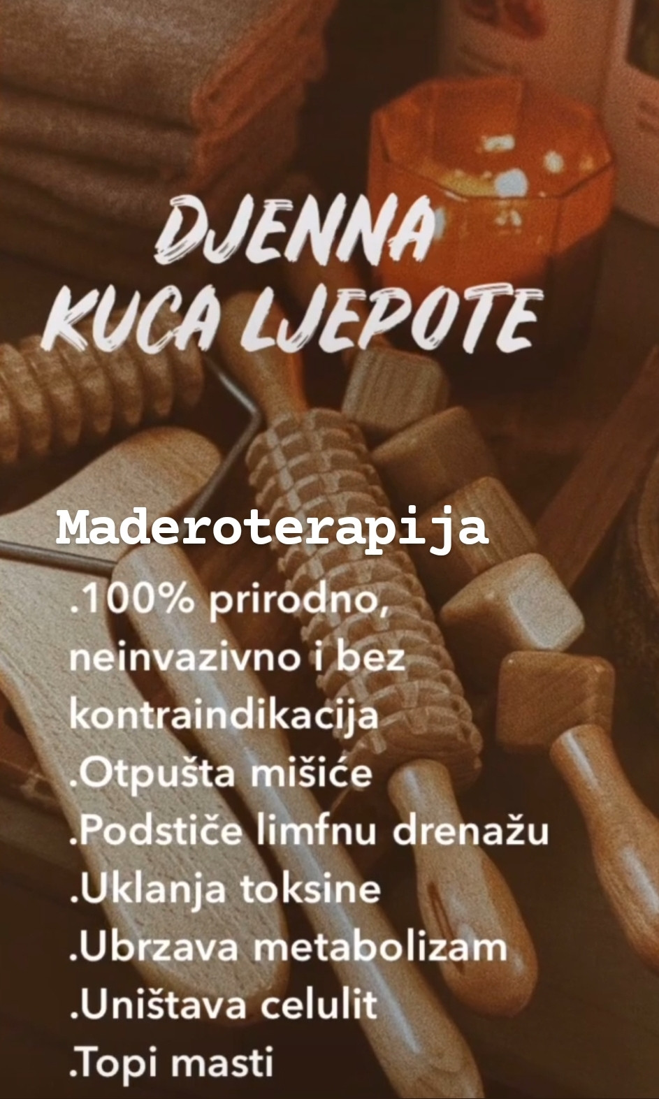 Kuća ljepote Djenna #sarajevo Masaža za mršavljenje Anticelulit masaza Maderoterapija