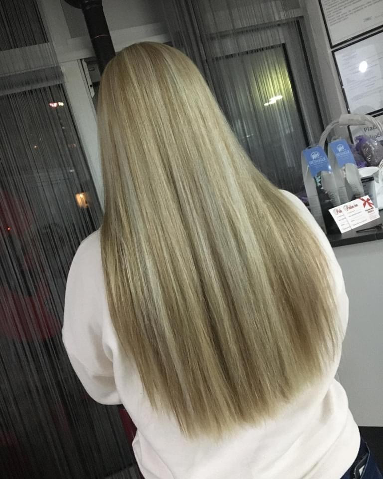 Pramenovi na foliju - ekstra duga kosa - Frisco, Sarajevo Pramenovi Frizerski saloni Pramenovi, Sarajevo, Centar - Stari Grad