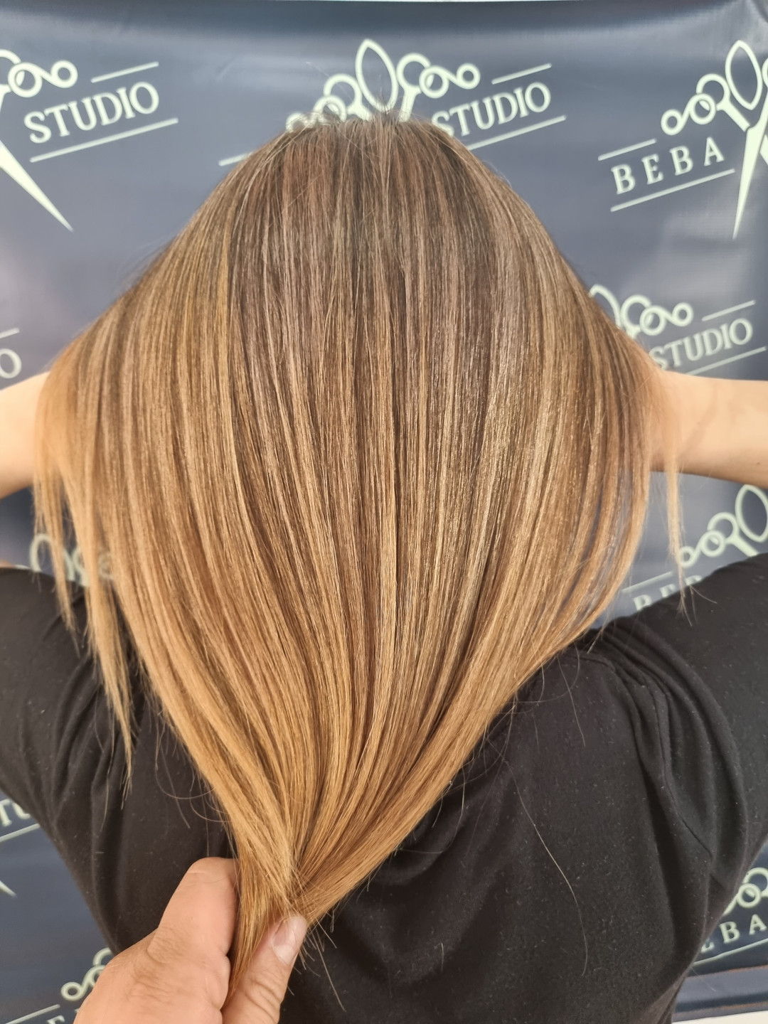 AirTouch Studio by Beba #sarajevo Pramenovi AirTouch cijele dužine - duga kosa