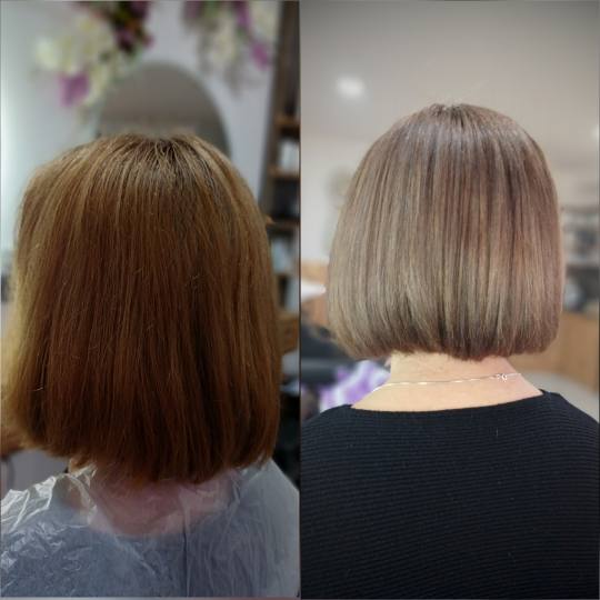 Michelle #zepce Farbanje kose Farbanje cijele dužine - kosa srednje dužine