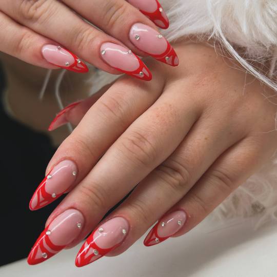 Aurora #bugojno Nadogradnja noktiju Nadogradnja noktiju - L dužina