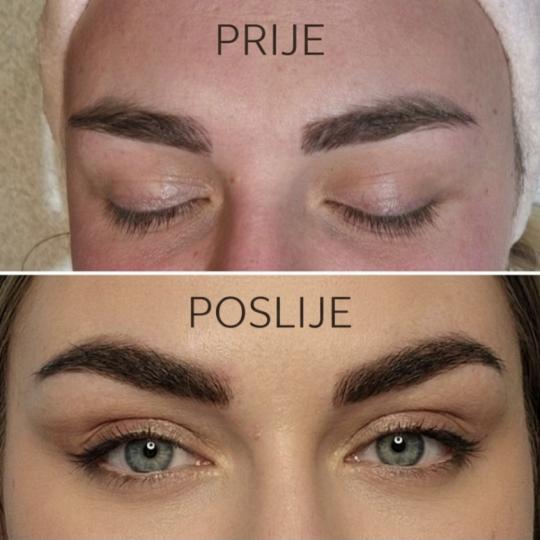 Amelly Art #visoko Obrve Puder obrve