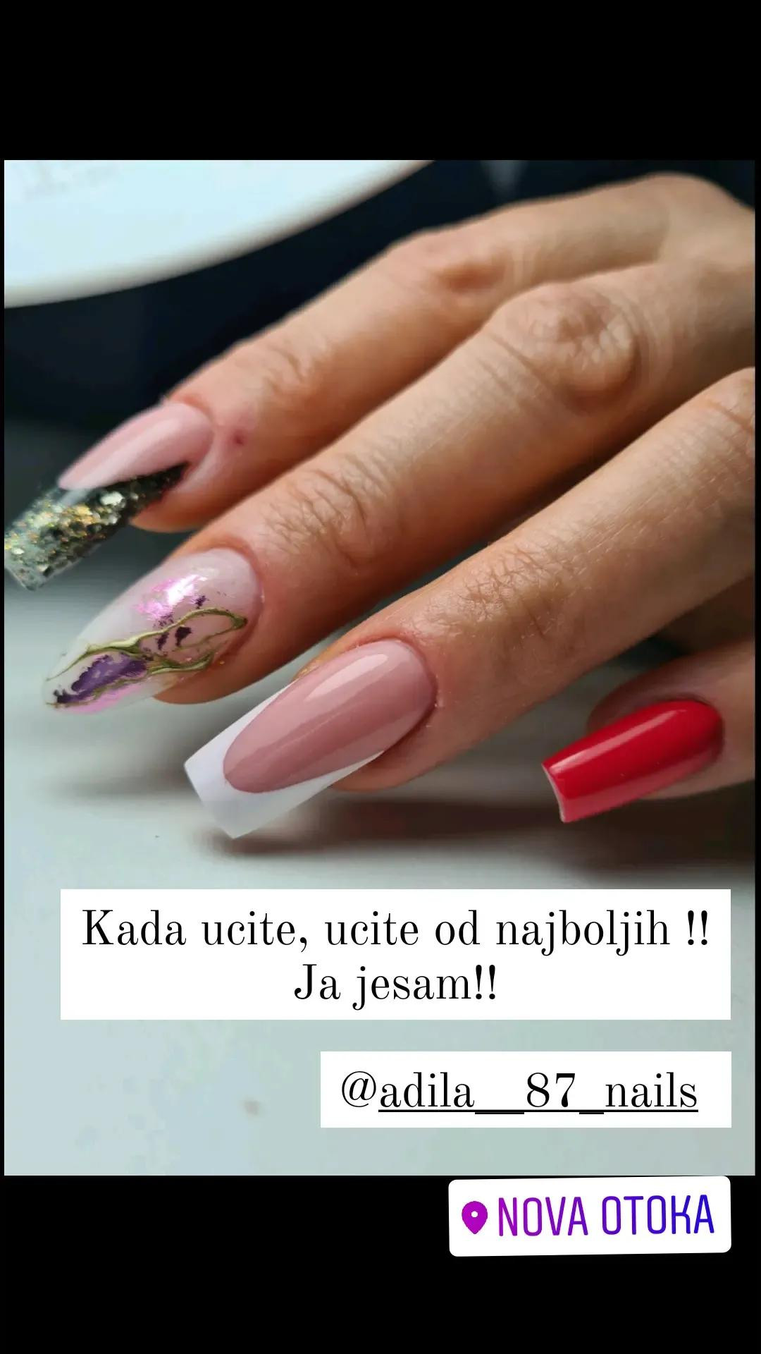 Kuća ljepote Djenna #sarajevo Ojačavanje noktiju